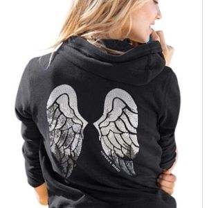 Victoria's Secret Angel Wings Hooded Sweatshirt
